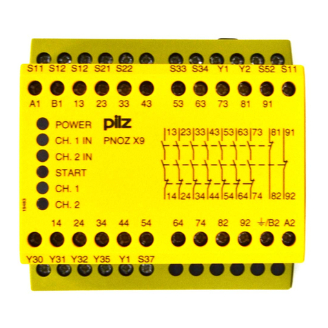 Pilz PNOZ X9 operating manual