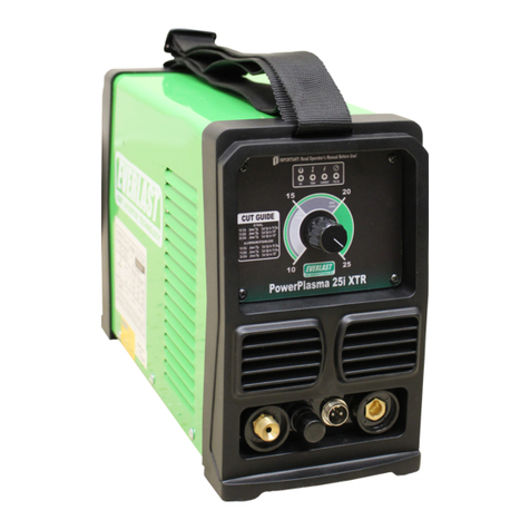 Everlast PowerPlasma 25i XTR Operator's manual
