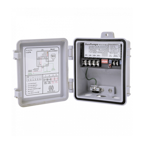 SUNPUMPS SDS Series Operation and installation manual SUNPUMPS SDS Series Operation and installation manual