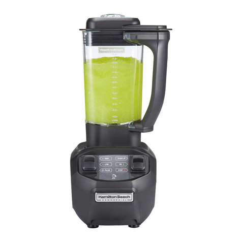 Hamilton Beach Commercial HBB255 Series Operation manual