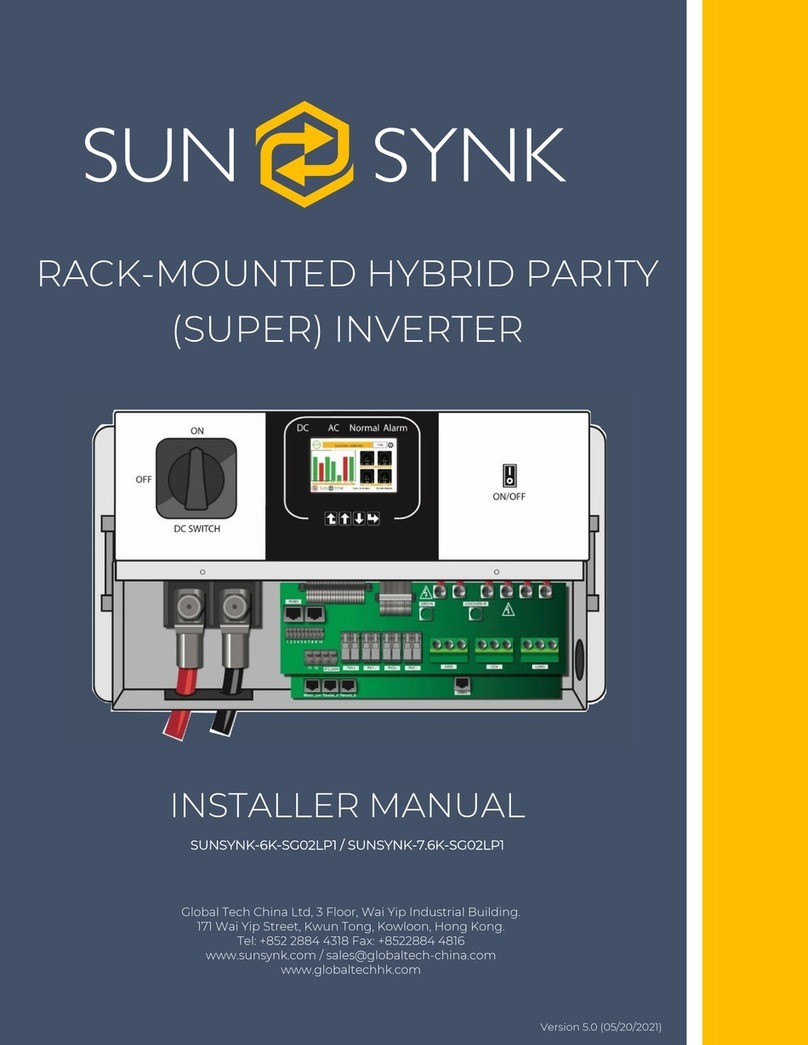 SunSynk SUNSYNK-6K-SG02LP1 User guide