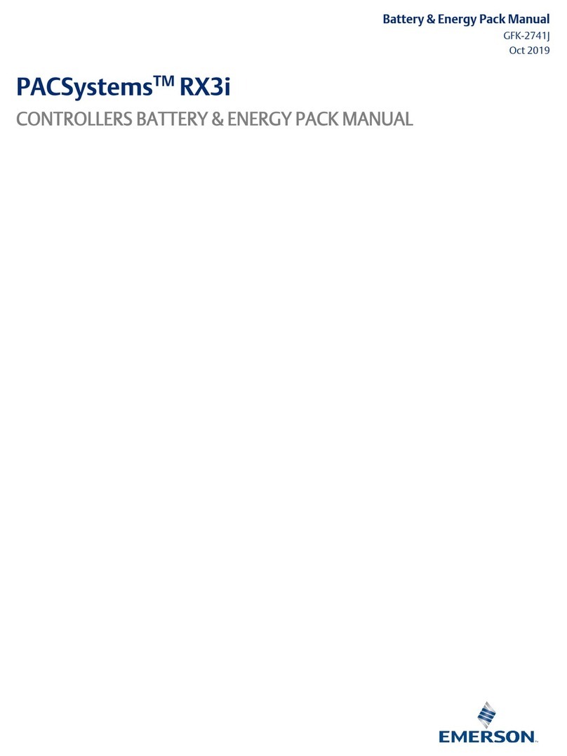 Emerson PACSystems RX3i manual