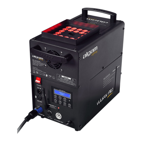 Algam Lighting VULKAN PRO Installation and operation manual
