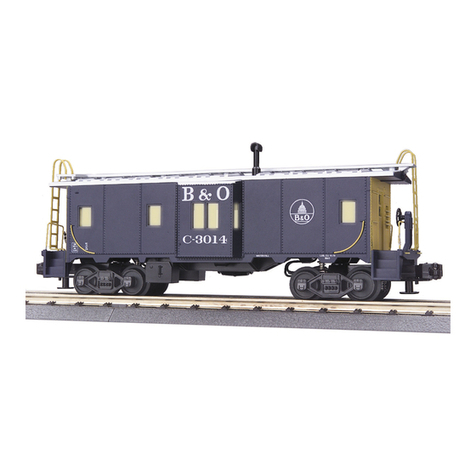 MTHTrains RailKing Bay Window Caboose User manual