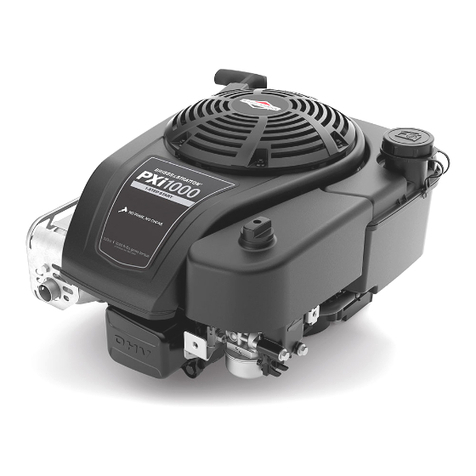 Briggs & Stratton 140000 Professional 1000 Series Operator's manual