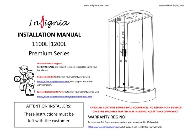 Insignia Premium Series User manual