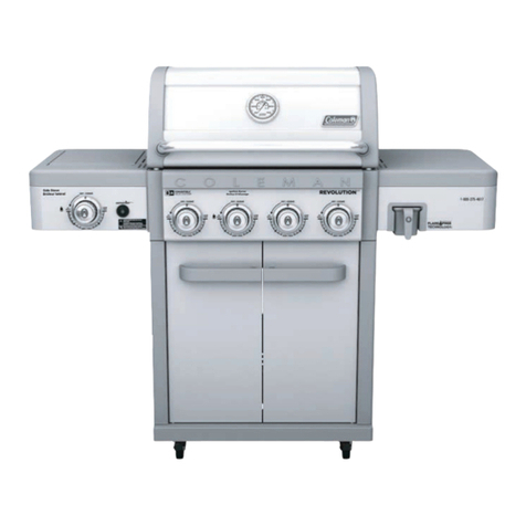 Coleman FLARE FREE TECHNOLOGY REVOLUTION 4 Assembly manual Coleman FLARE FREE TECHNOLOGY REVOLUTION 4 Assembly manual