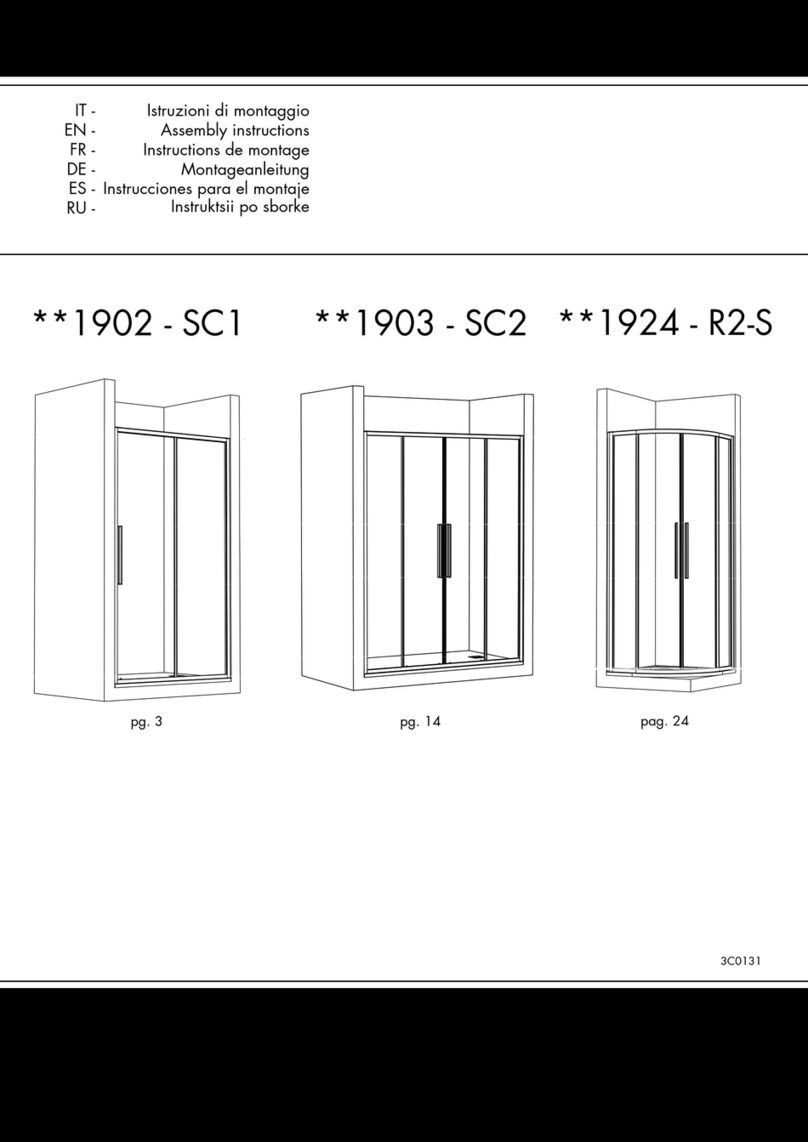 Relax Unico 1902-SC1 Series Assembly instructions Relax Unico 1902-SC1 Series Assembly instructions