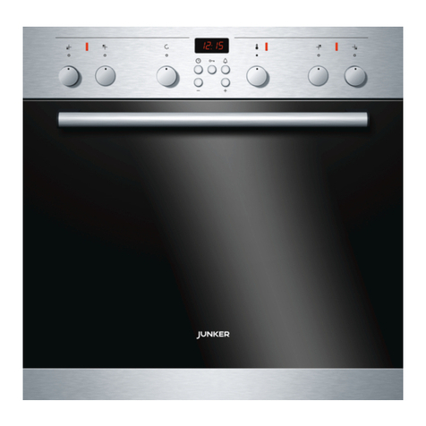 Junker JH23UA 0 Series instruction manual Junker JH23UA 0 Series instruction manual