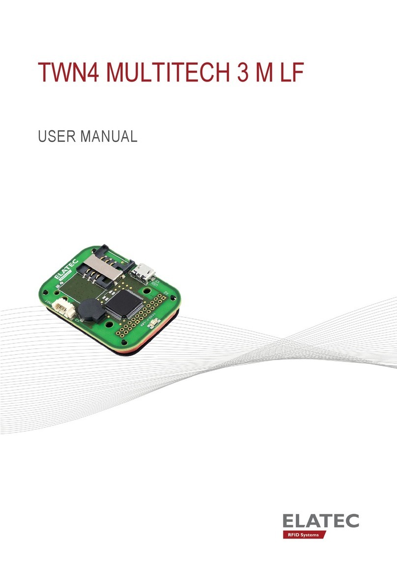 Elatec TWN4 MultiTech 2 HF User manual