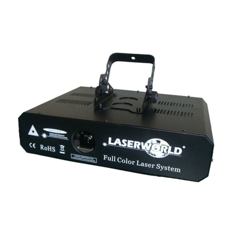 Laserworld CS-500 RGY user manual