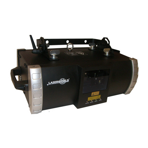 Laserworld RS 800 G US User manual