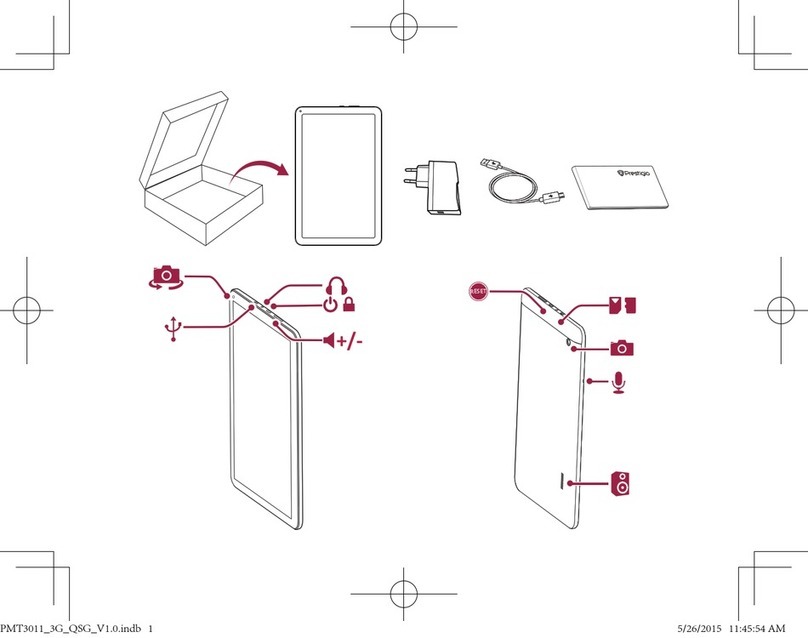 Prestigio MultiPad PMT 30 1 Series User manual