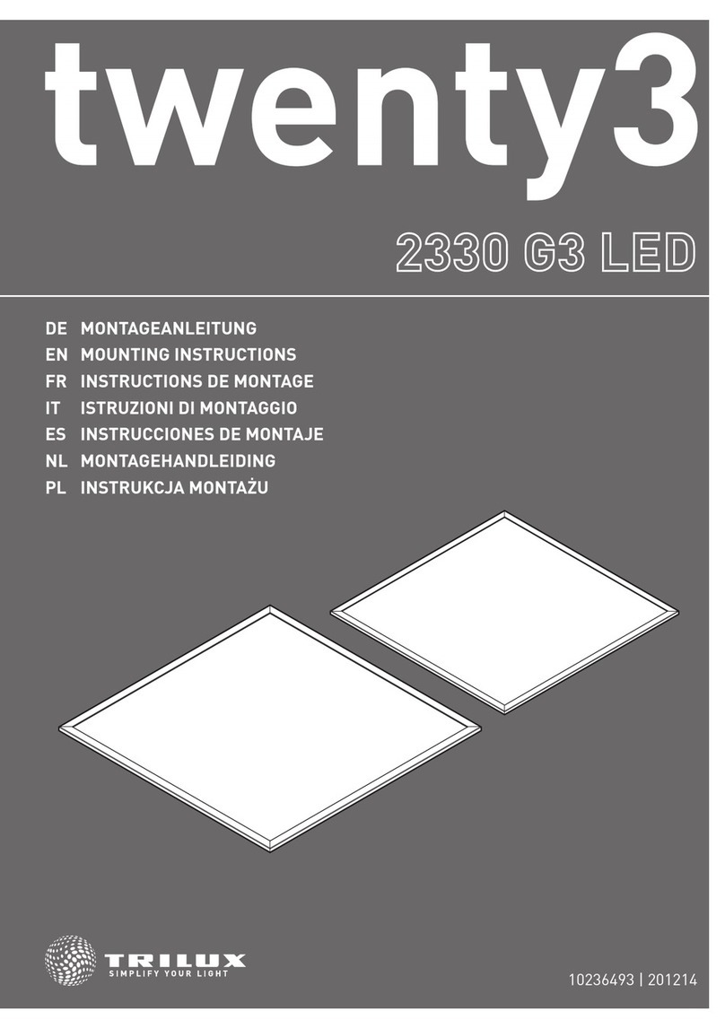 Trilux twenty3 2330 G3 ZH User manual