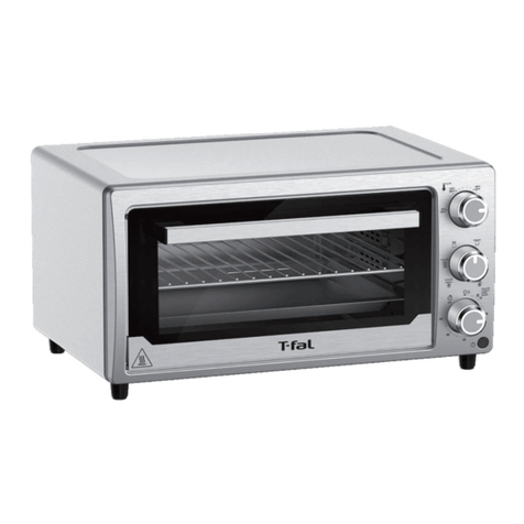 T-Fal Horno Turbo Air 5-en-1 User manual