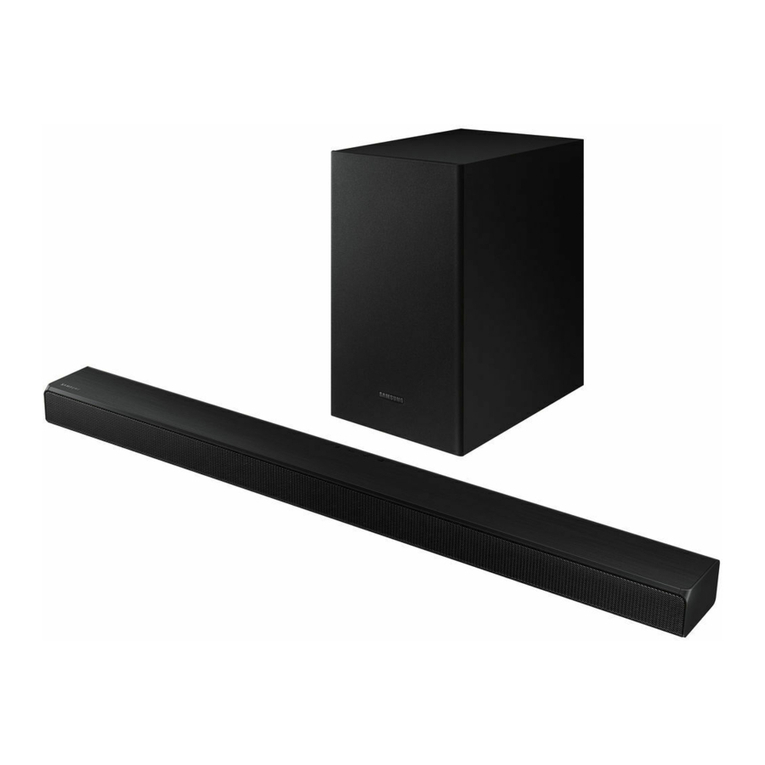 Samsung HW-T550 Installation instructions
