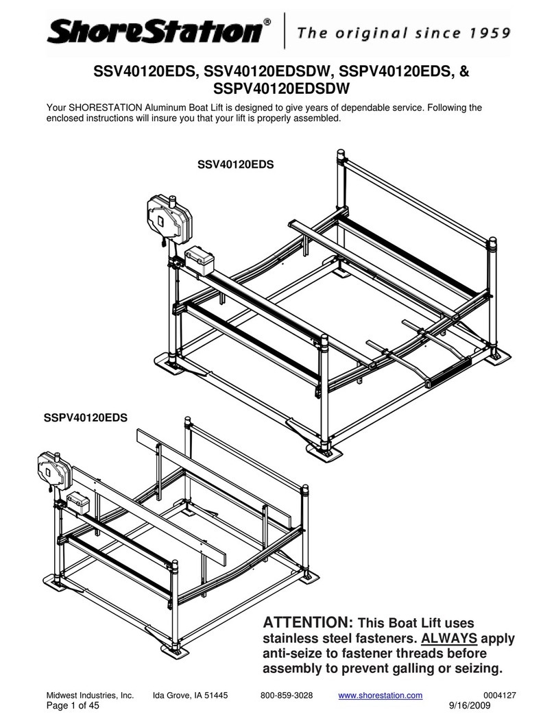 ShoreStation FlexPower SSV40120EDS User manual