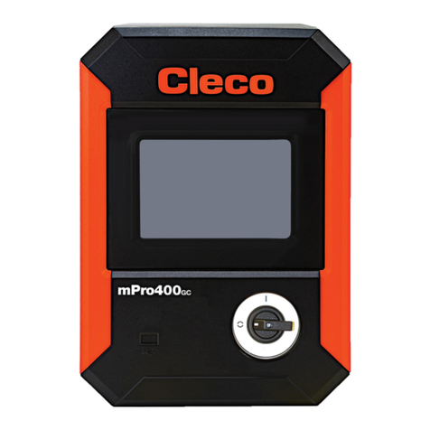 Cleco mPro400GCD-S User manual