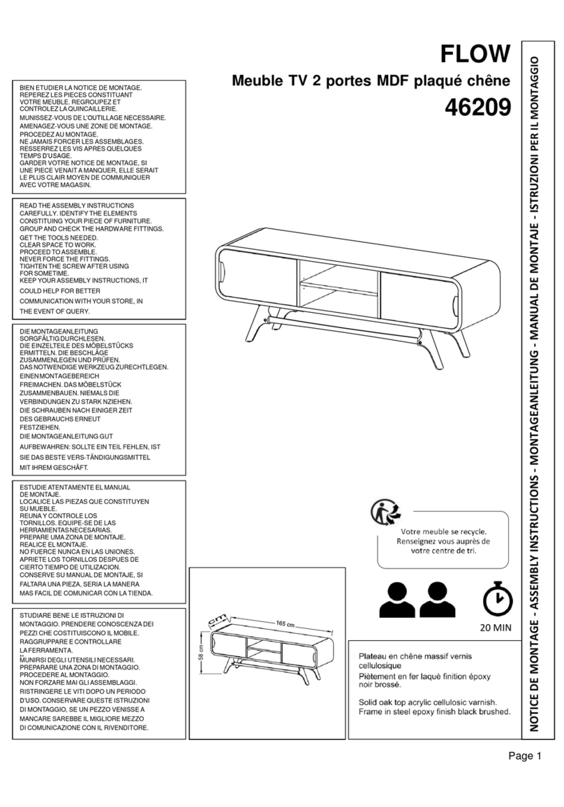 Alinea FLOW 46209 User manual Alinea FLOW 46209 User manual