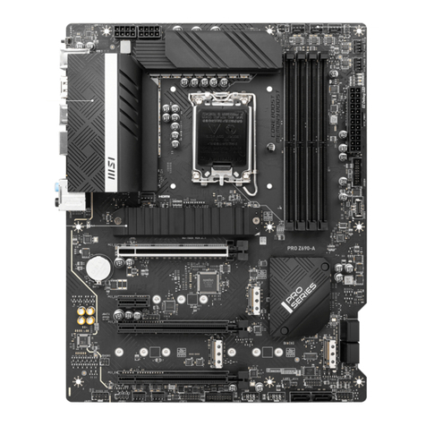 MSI PRO Z690-A WIFI DDR4 manual