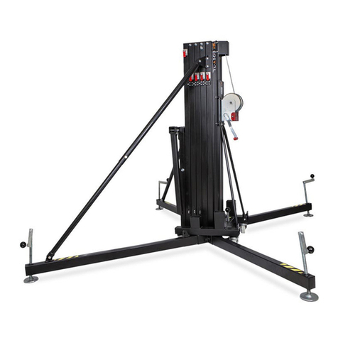 PRO LIFTS VMB TL-A500 Operating instructions & user manual