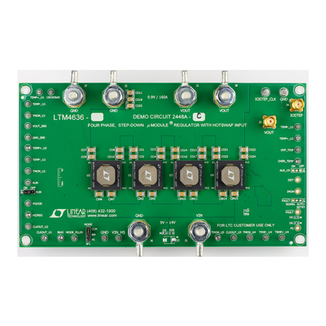 Linear ANALOG DEVICES DC2448A-C Quick setup guide Linear ANALOG DEVICES DC2448A-C Quick setup guide