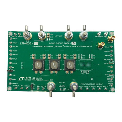 Linear ANALOG DEVICES DC2448A-B Quick setup guide