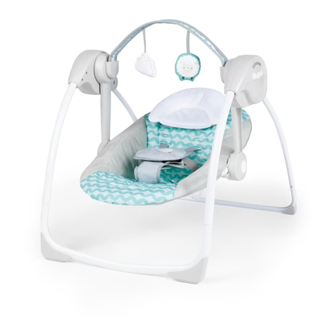 ingenuity Ity by Ingenuity Swingity Swing Easy-Fold Portable Swing -... manual