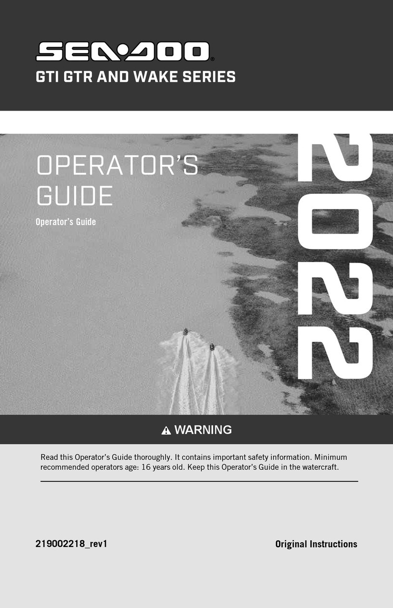 Sea-doo GTI Series Manual