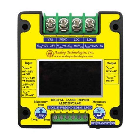 Analog Technologies ALDD28V5A401 quick start guide