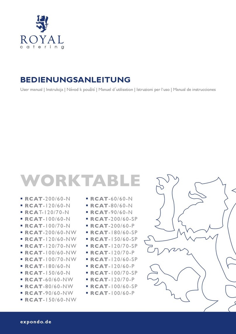 Royal Catering RCAT-200/60-N user manual