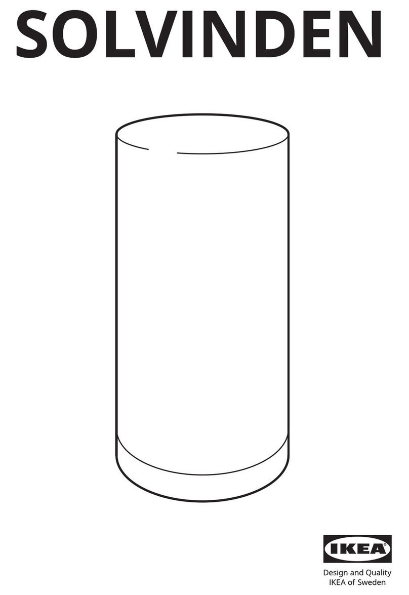 IKEA SOLVINDEN J2004 User manual IKEA SOLVINDEN J2004 User manual