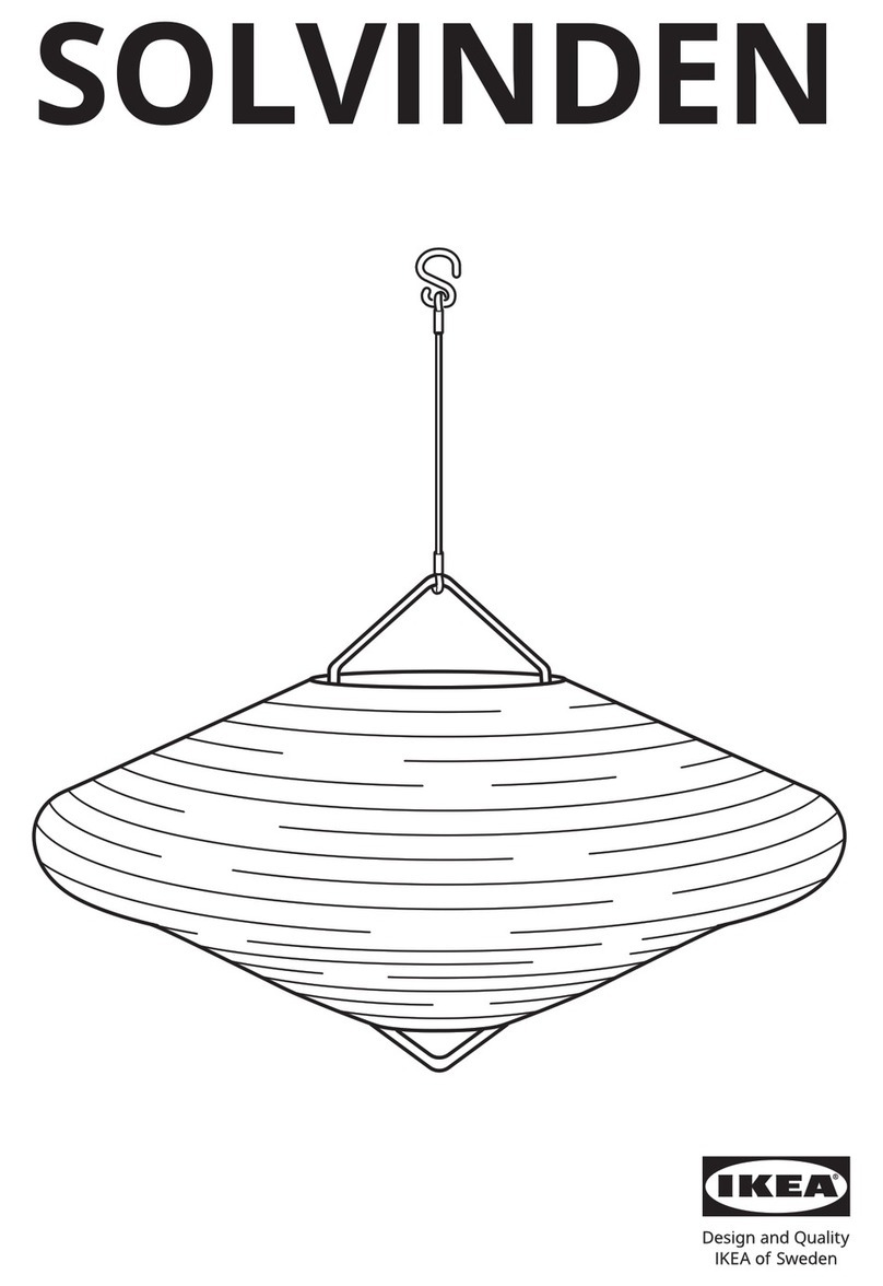 IKEA SOLVINDEN J2001 manual