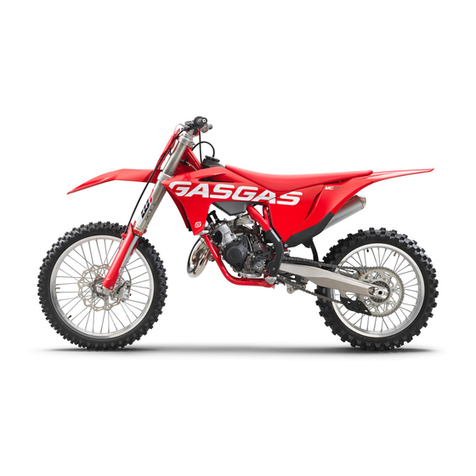 GAS GAS MC 125 2022 owner's manual