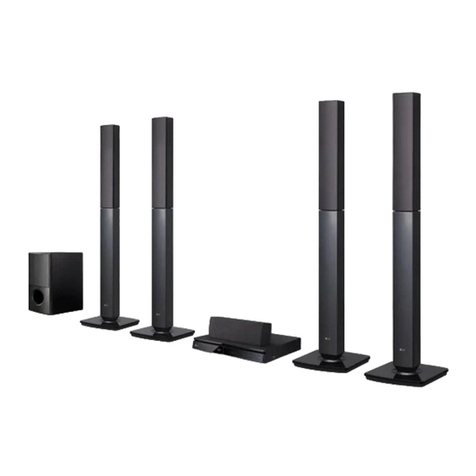 LG LHD655BT Specification sheet