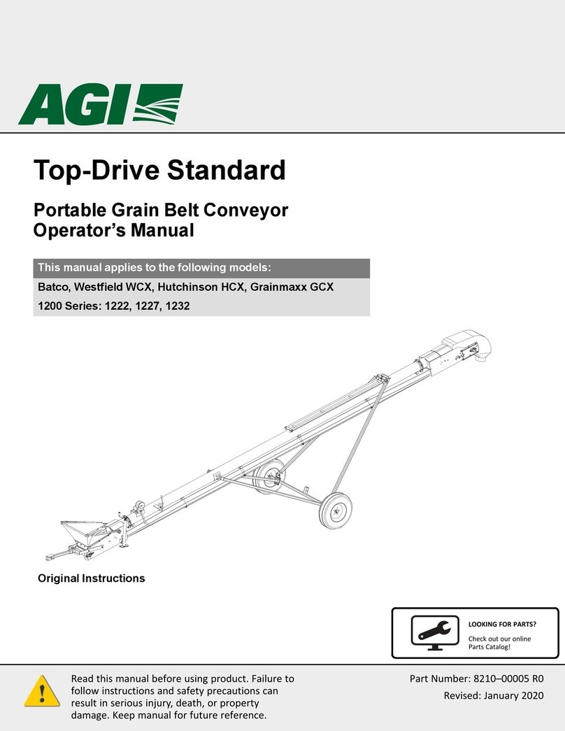 AGI Batco 1200 Series Operator's manual