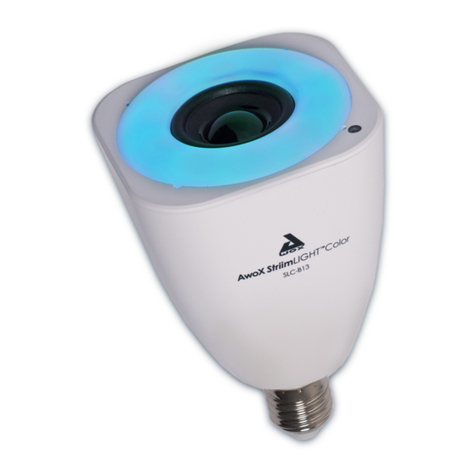 Awox StriimLIGHT Color SLC-B13 E26 user guide