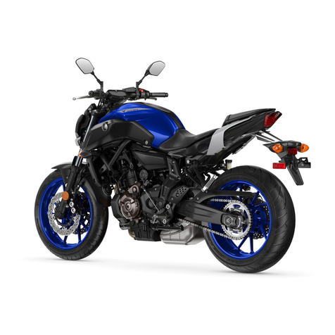 Yamaha MT07 TRACER User manual