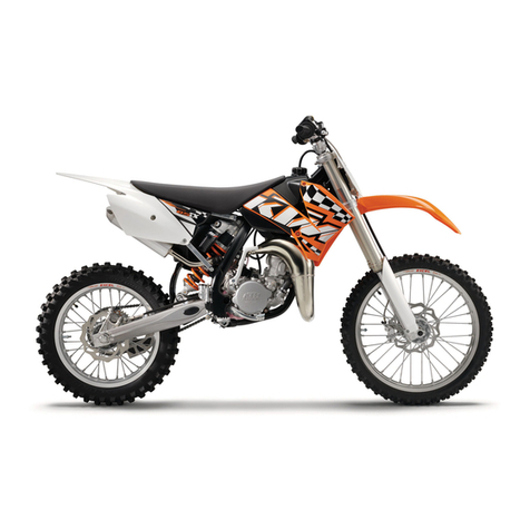 KTM 85 SX 2022 User manual