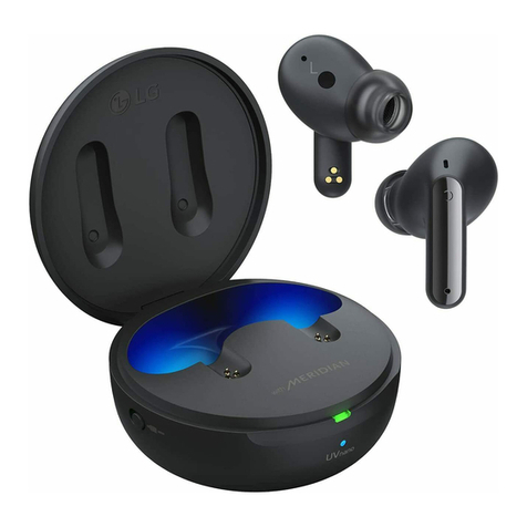 LG TONE-FP9 owner's manual