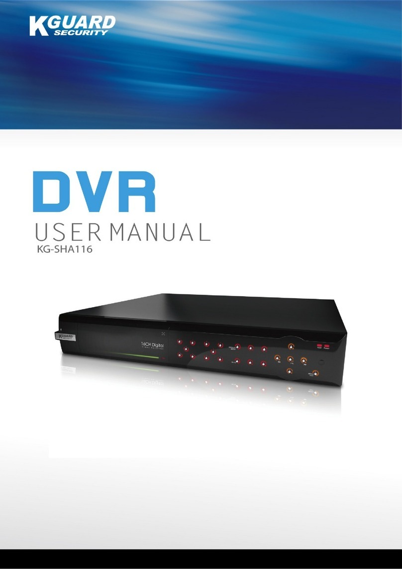 KGuard Security KG-SHA116 user manual
