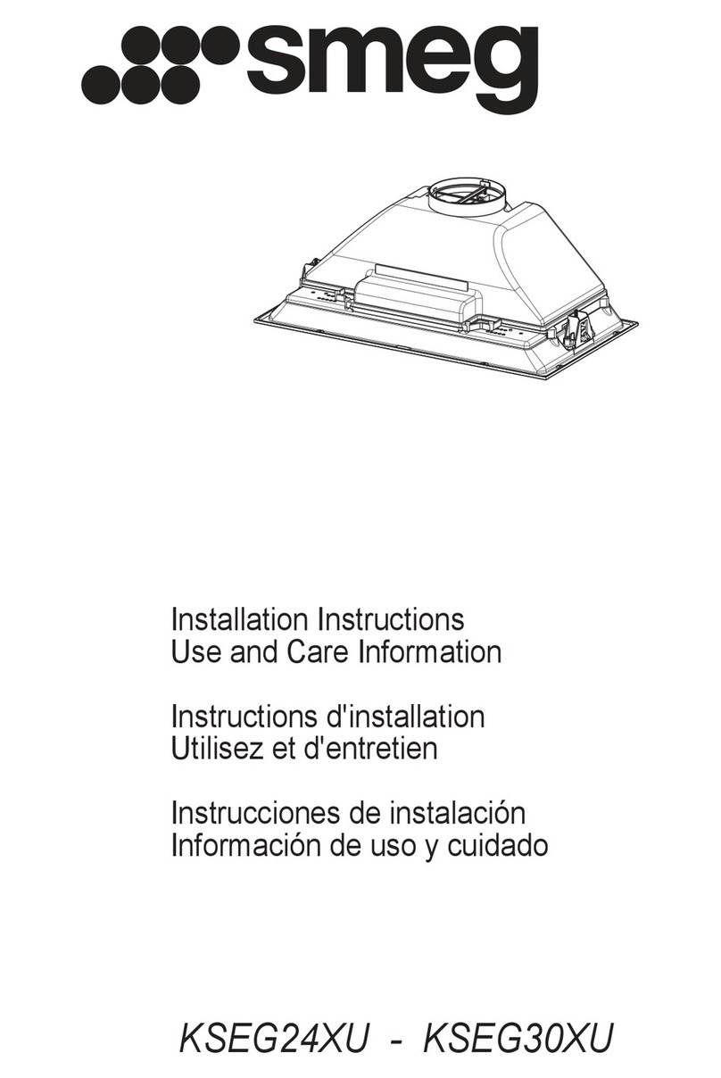 Smeg KSEG24XU Owner's manual