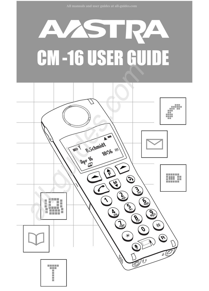 Aastra CM-16 user guide