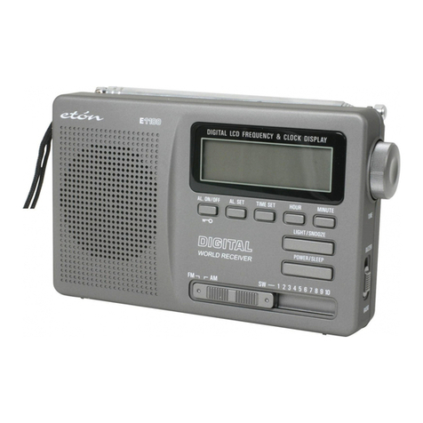 Eton E1100 User manual