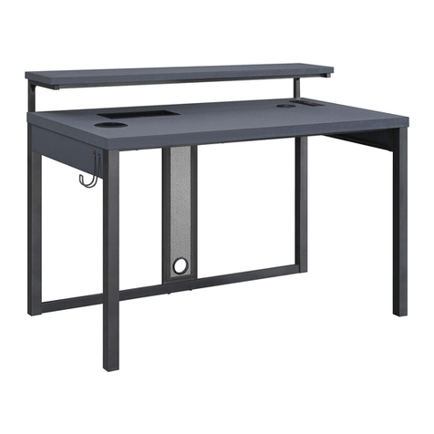 OSP furniture DESIGNlab LDT4826GD Assembly instructions OSP furniture DESIGNlab LDT4826GD Assembly instructions