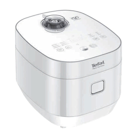 TEFAL Rice Xpress Fuzzy RK522165 User manual