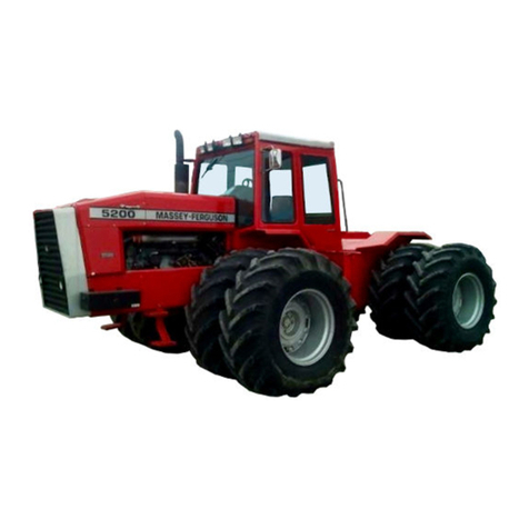 MASSEY FERGUSON MF5200 Operator's manual