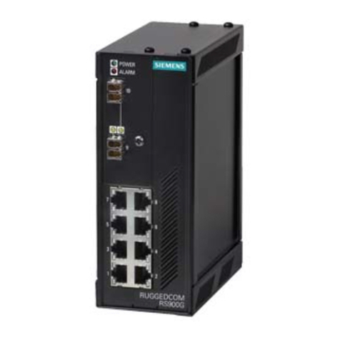 Siemens RUGGEDCOM RS900GF User manual