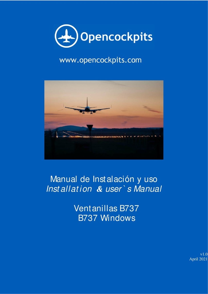 Opencockpits B737 Installation & user manual