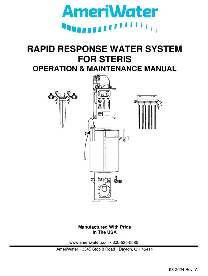 AmeriWater RAPID RESPONSE Operation & maintenance manual